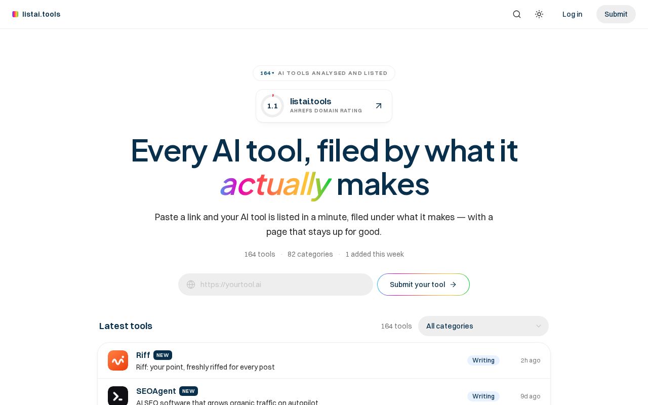 listai.tools product screenshot