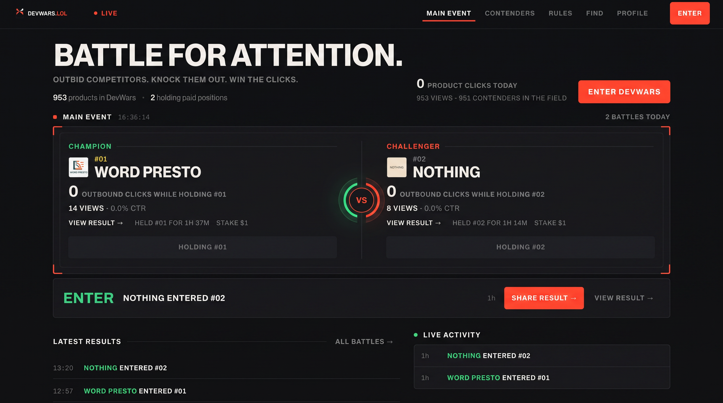 DevWars screenshot