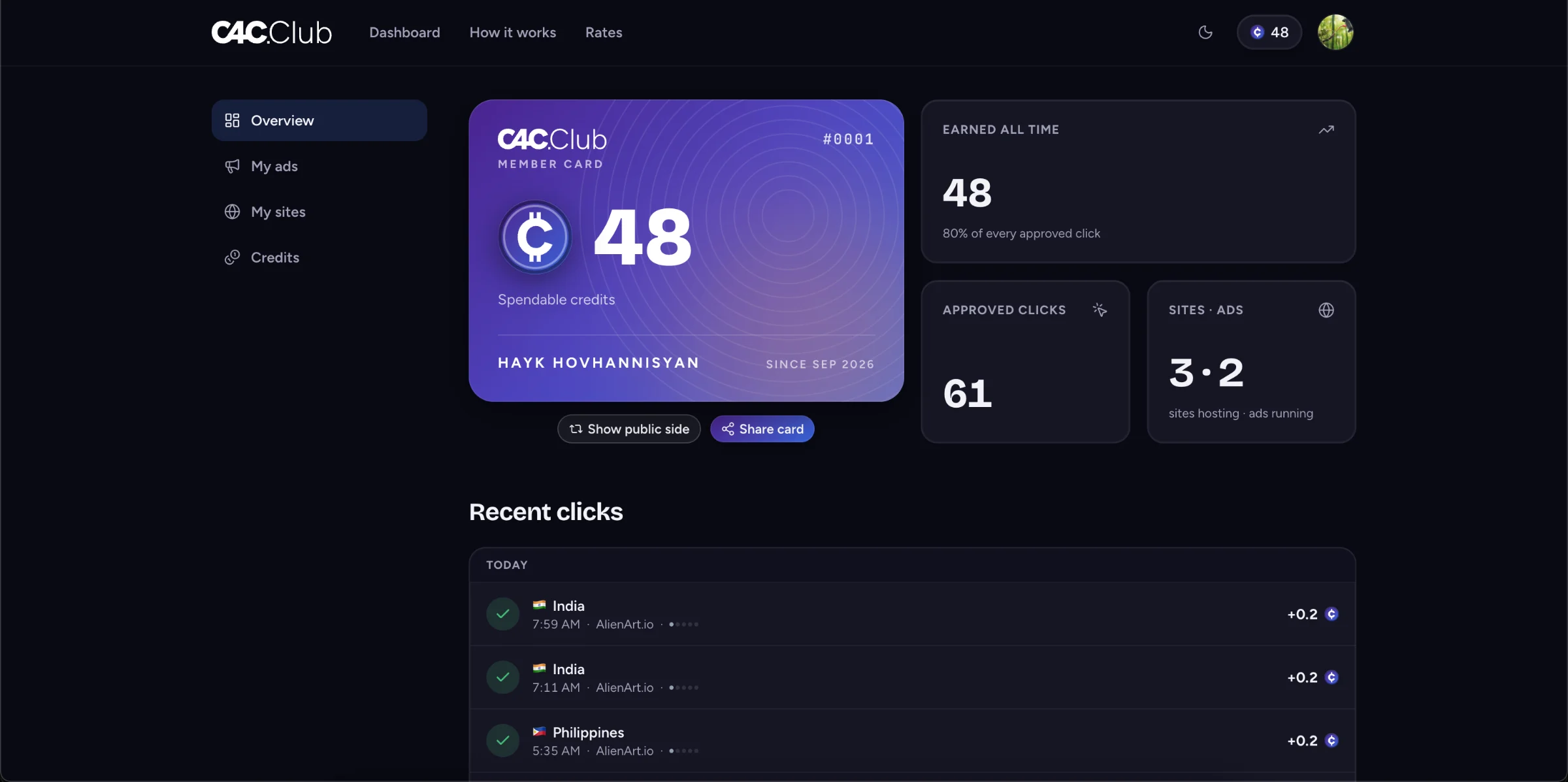 c4c.club screenshot