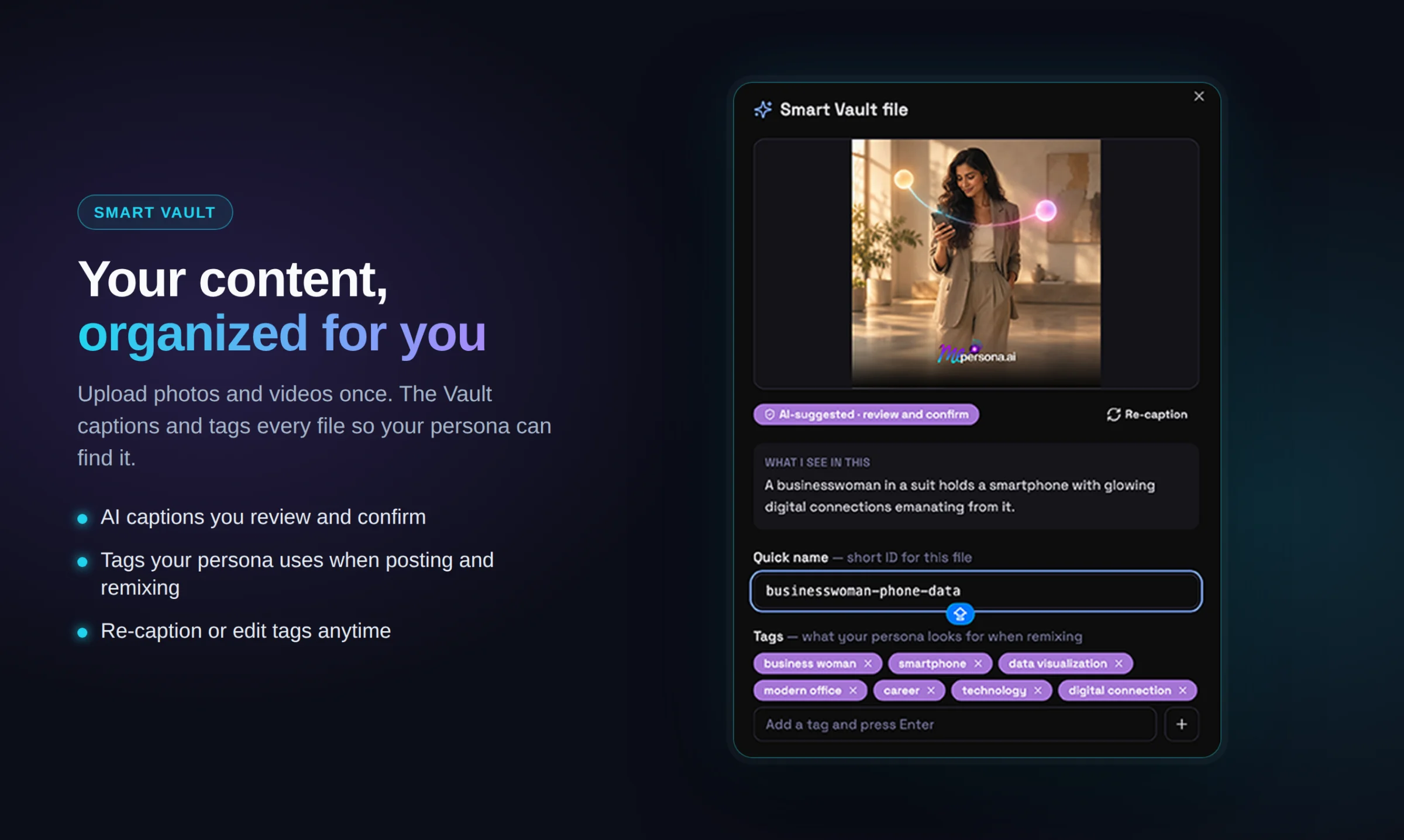MePersona - AI Unified Inbox for Creators screenshot