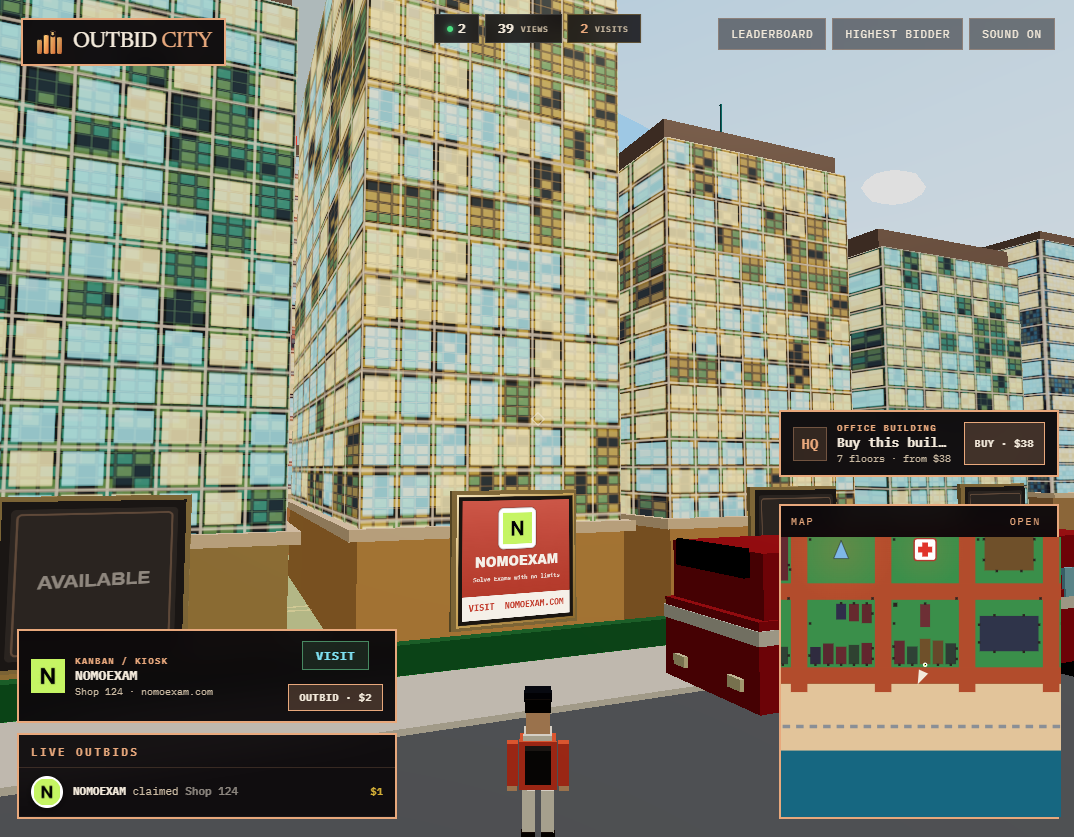 Outbid City screenshot