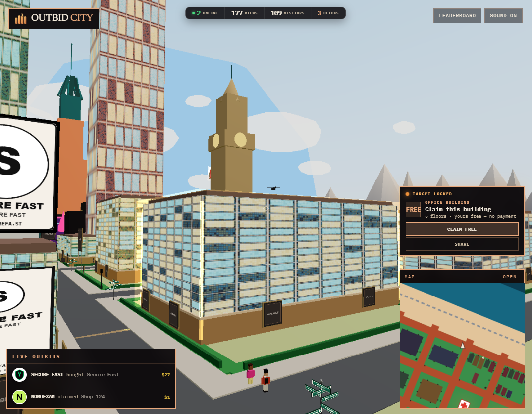 Outbid City screenshot